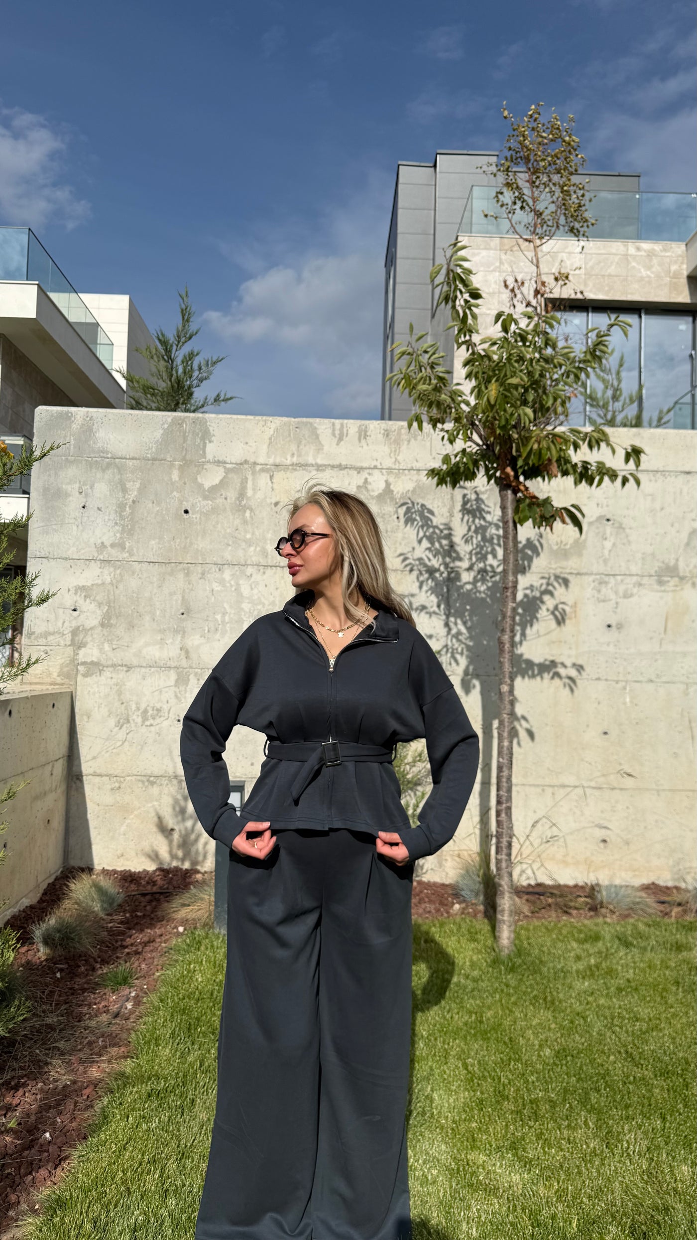 VİRAL MODAL KUMAŞ CEKET TAKIM