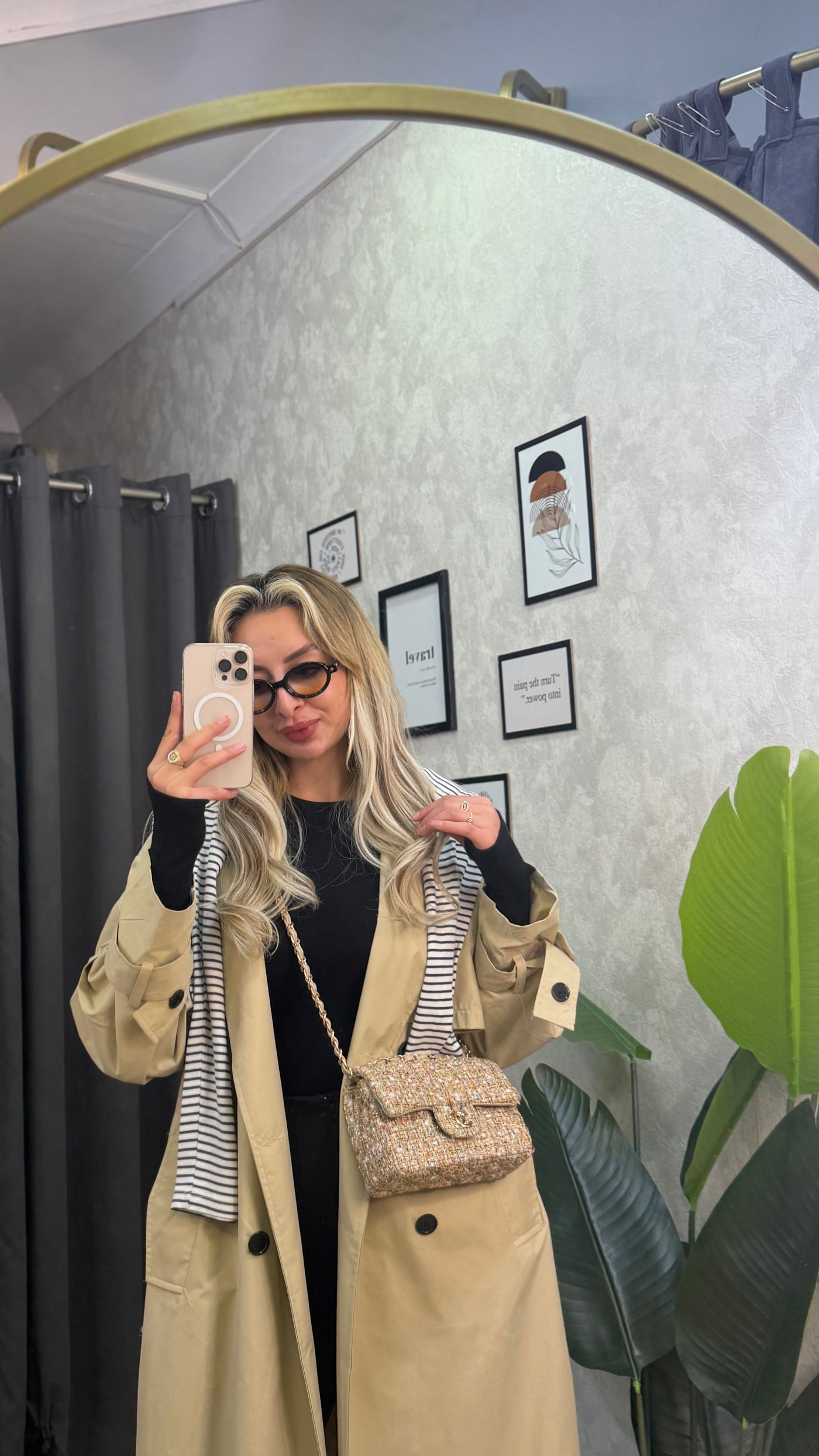 ASTARSIZ OVERSIZE TRENÇKOT