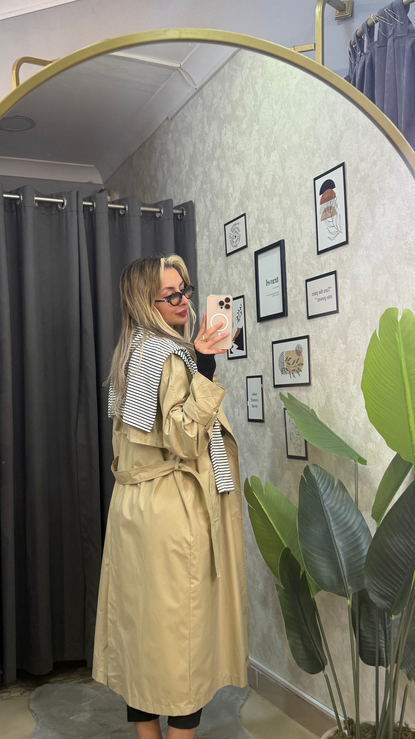 ASTARSIZ OVERSIZE TRENÇKOT