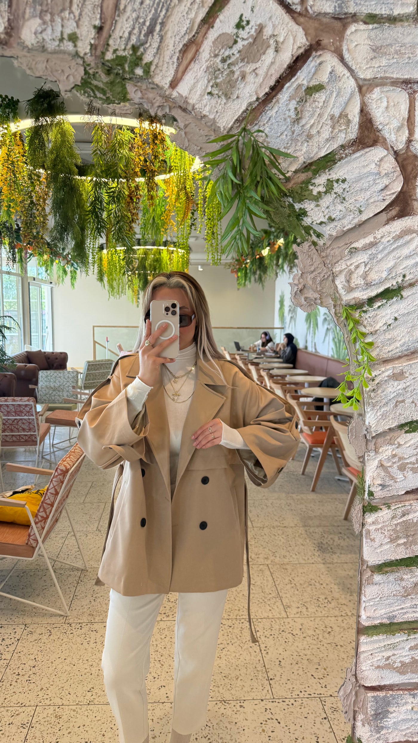 PREMIUM CAMEL KISA ASTARLI TRENÇKOT