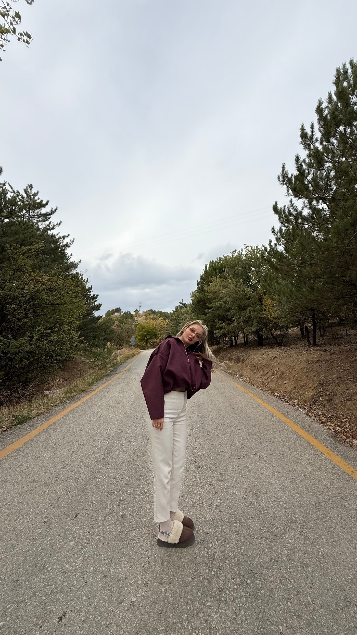 ZR VİRAL SÜET BORDO BOMBER CEKET