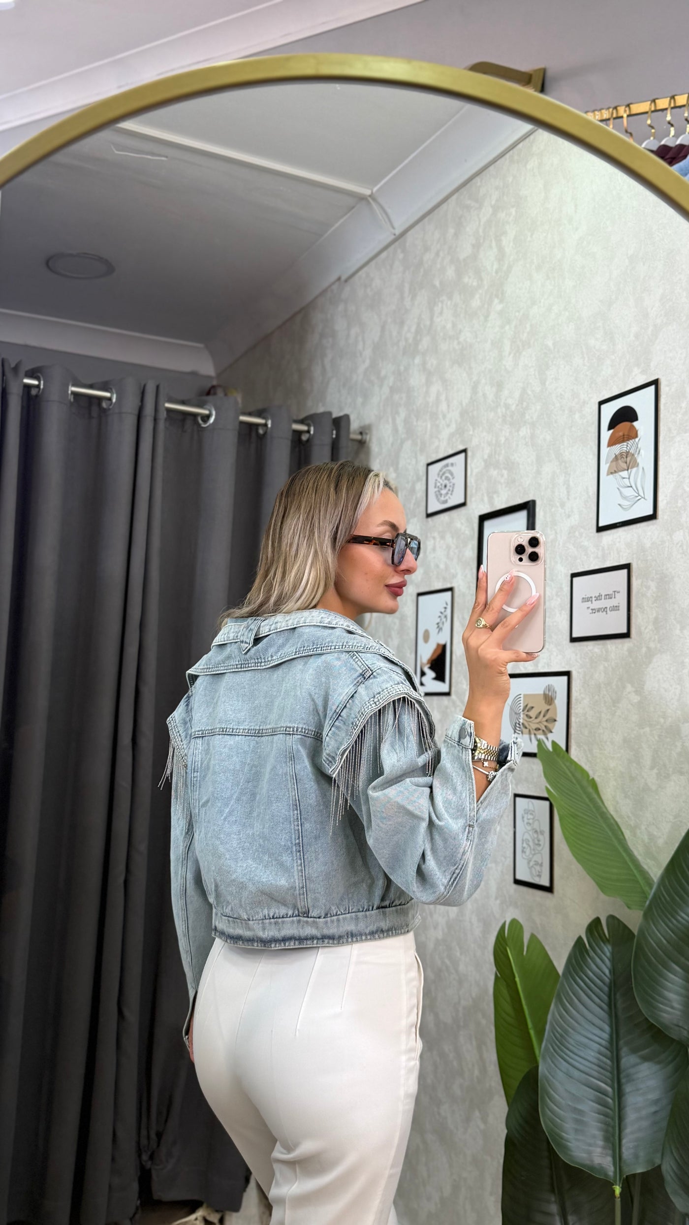 OMUZ ZİNCİR DETAYLI TASARIM KOT CEKET