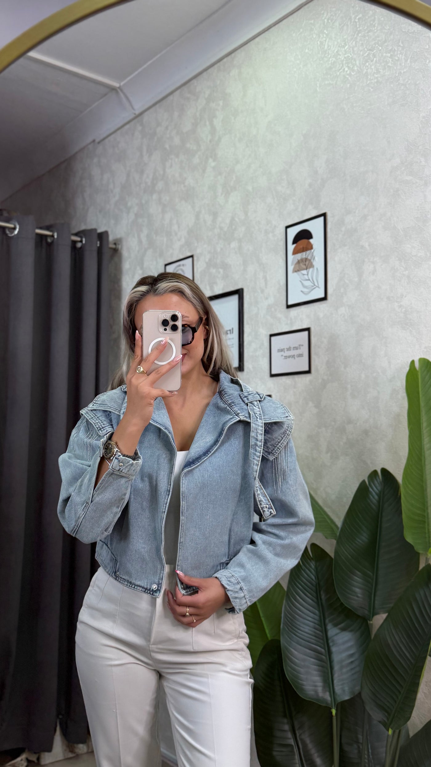 OMUZ ZİNCİR DETAYLI TASARIM KOT CEKET