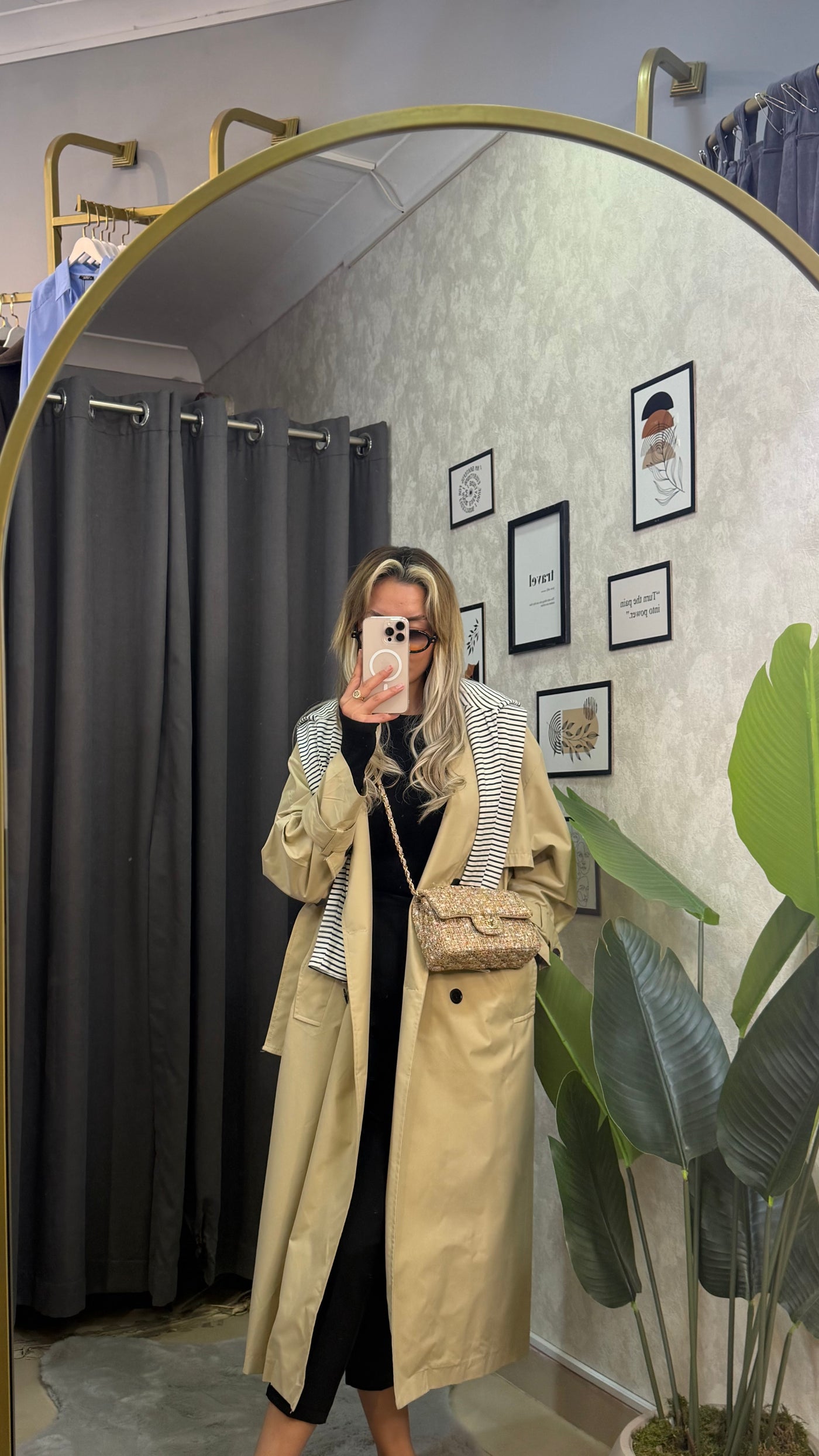 ASTARSIZ OVERSIZE TRENÇKOT