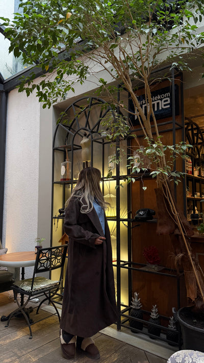 MAXI BOY KAŞE KAHVE KABAN