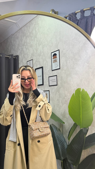 ASTARSIZ OVERSIZE TRENÇKOT