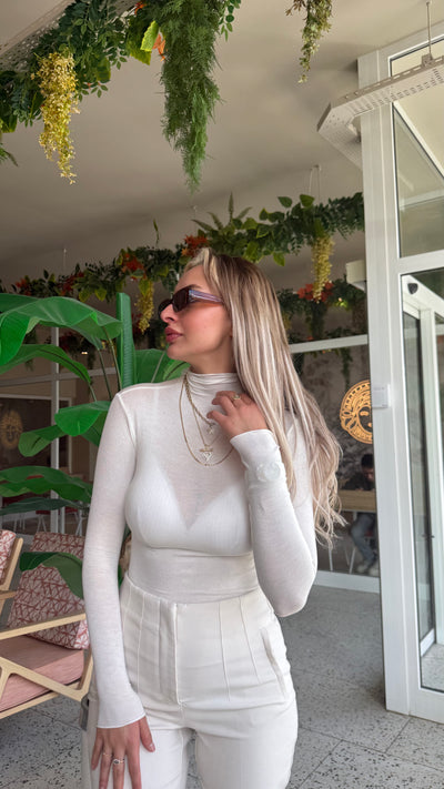 BOĞAZLI ULTRA HAFİF ÖRME BLUZ