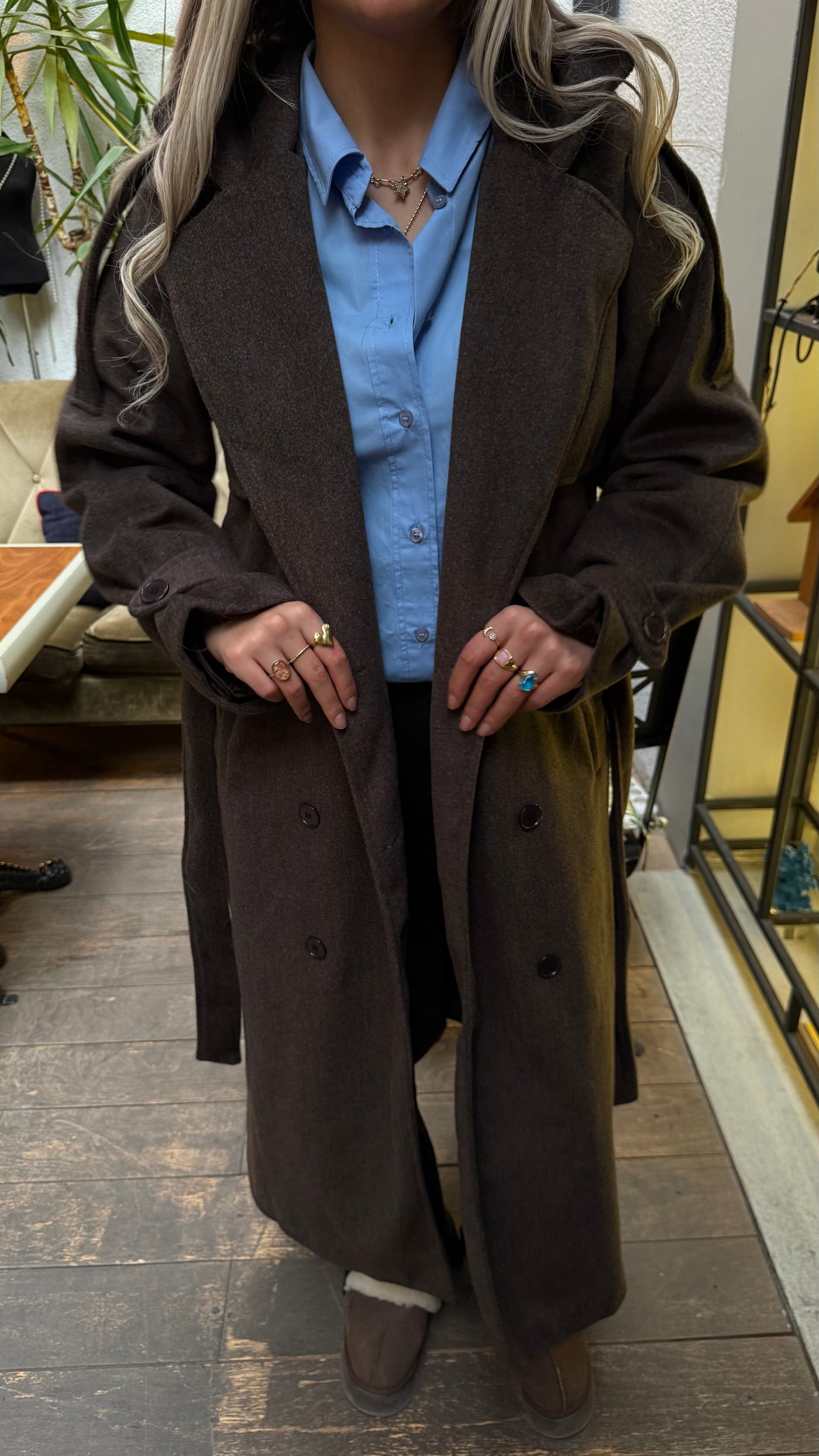 MAXI BOY KAŞE KAHVE KABAN