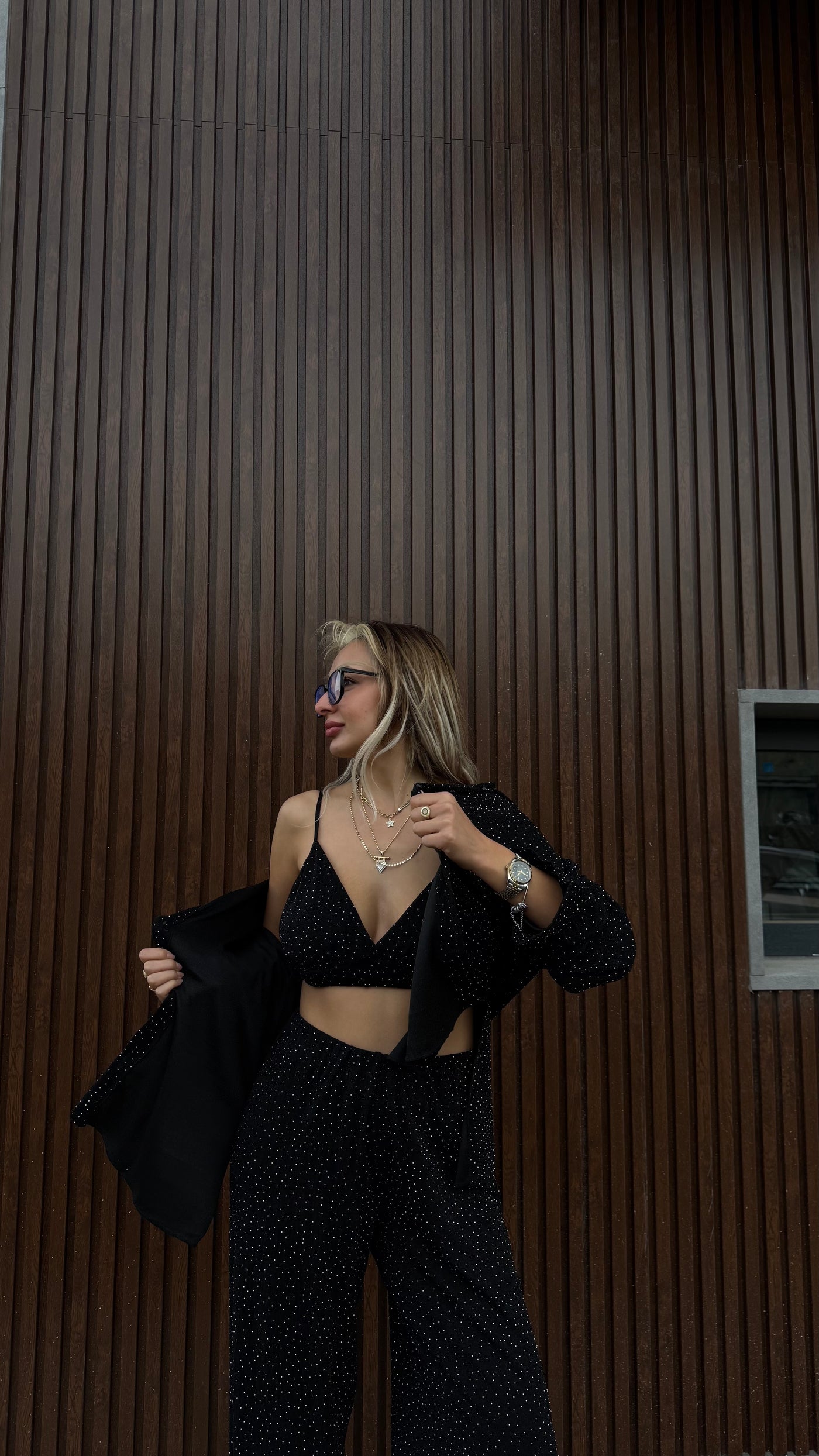 FUL TAŞLI ÜÇLÜ TAKIM