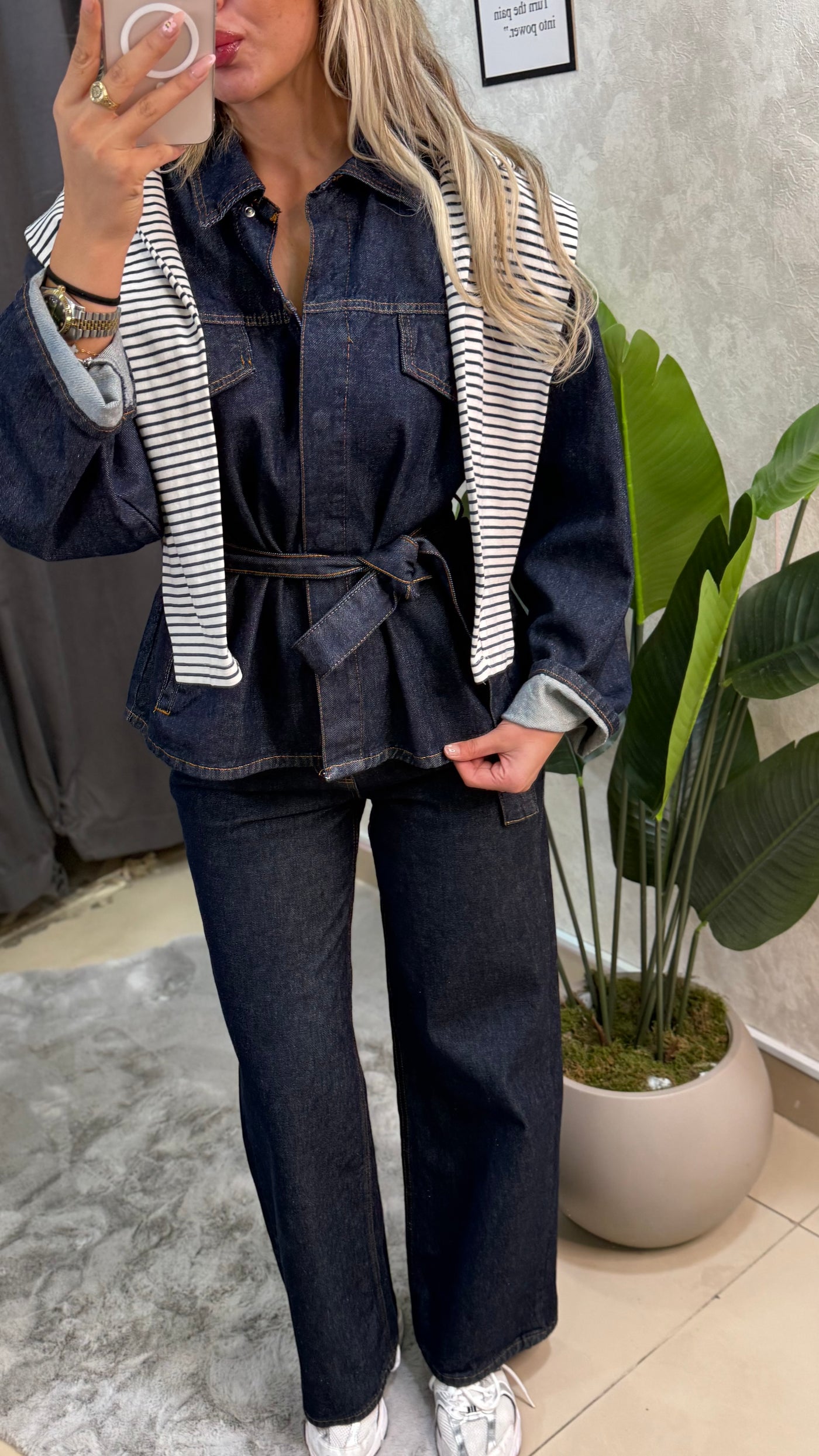 PREMIUM CEKETLİ KOT TAKIM